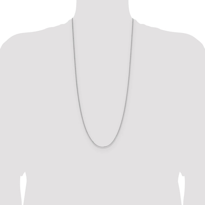 Buy Stylish 1.3mm Double Spiga Sterling Silver Chain - Luxury 8-Sided Design-4