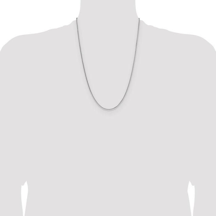 Buy Stylish Sterling Silver 1.45mm 8-Sided Double Spiga Chain - Luxury Value-4