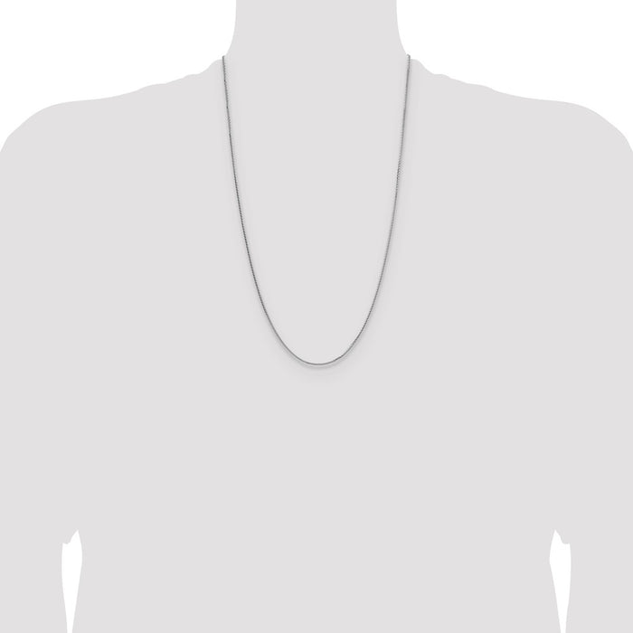 Exclusive 1.45mm Double Spiga Chain in Sterling Silver - Stylish Value Jewelry-4