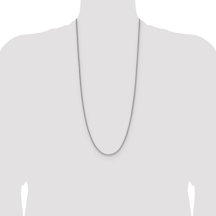 Buy Stylish Sterling Silver 2.0mm Double Spiga Chain - High-Quality 8-Sided Design-4