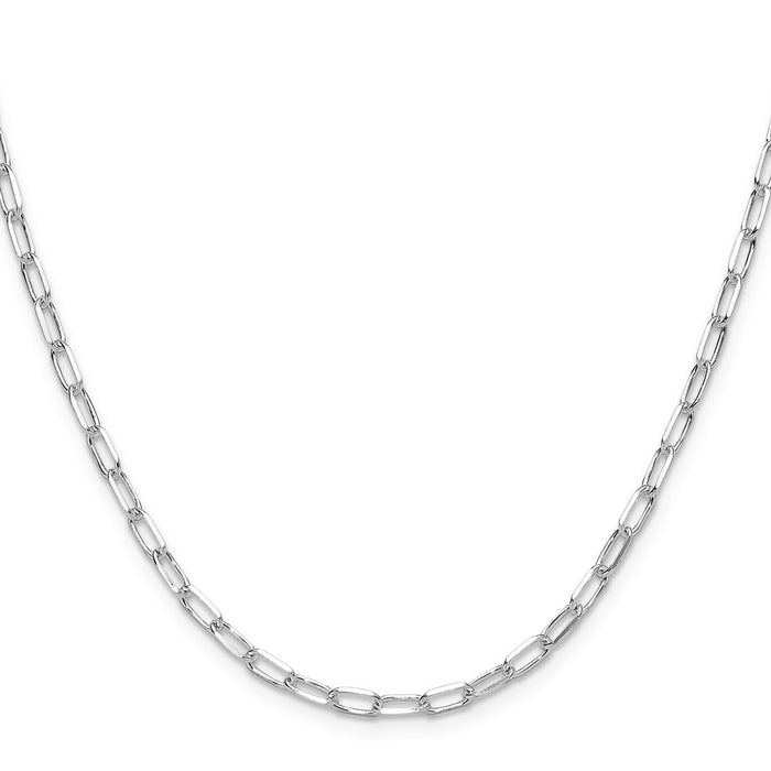 Exclusive 3.15mm Sterling Silver Double Curb Forzantine Chain - Stylish Value-2