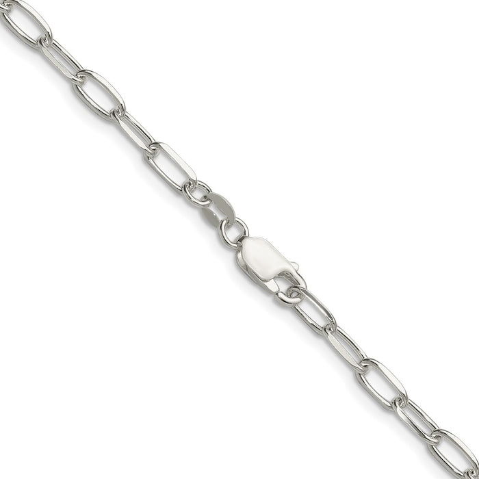 Buy Exclusive 3.85mm Sterling Silver Double Curb Forzantine Chain - Stylish Value!-3