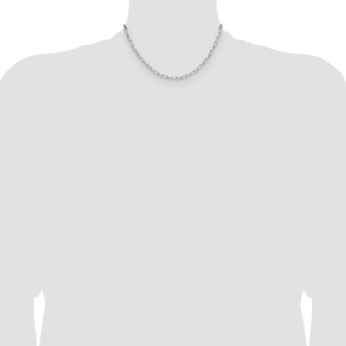 Buy Stylish 3.85mm Diamond Cut Forzantine Chain in Sterling Silver-4