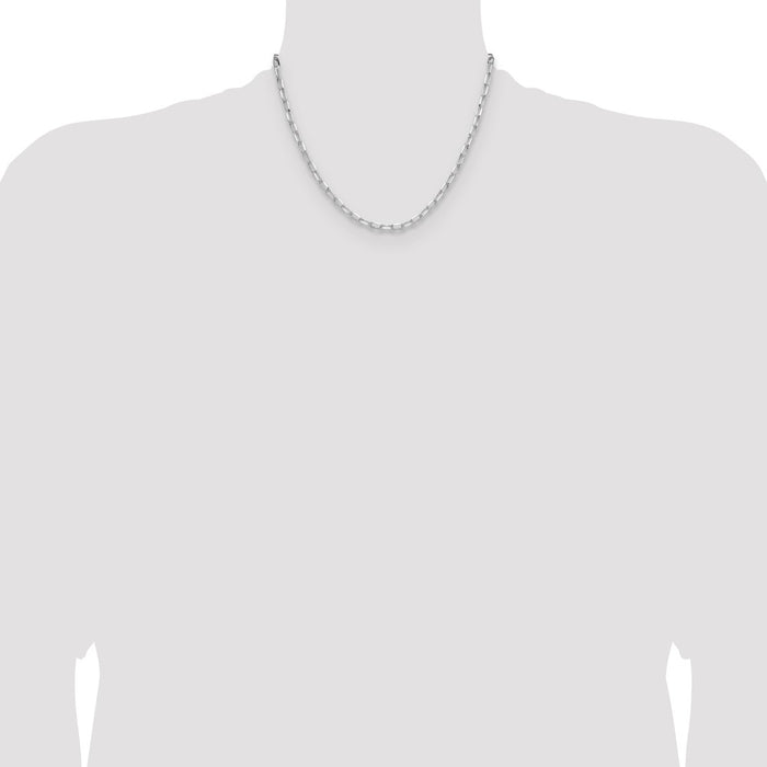 Buy Stylish 3.85mm Sterling Silver Double-Cable Forzantine Chain at Value Price-4