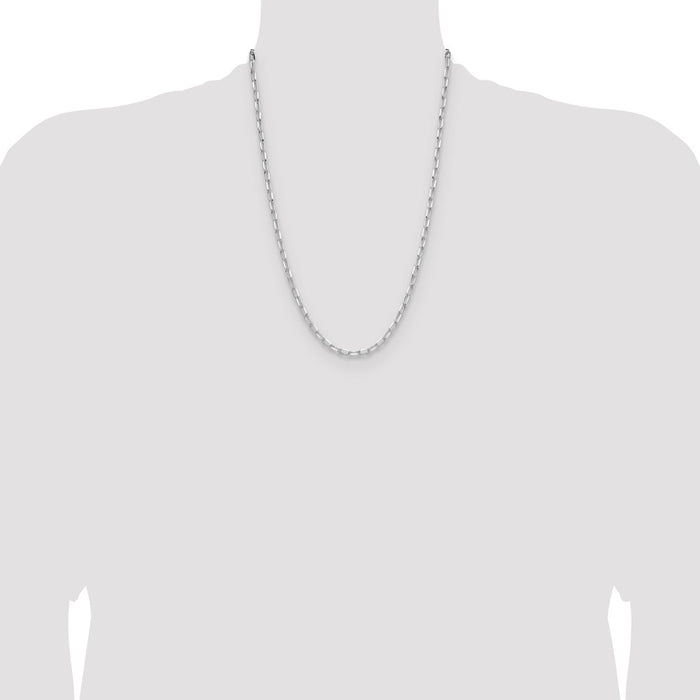 Buy Stylish 3.85mm Sterling Silver Double Curb Forzantine Chain - Luxury Value-4