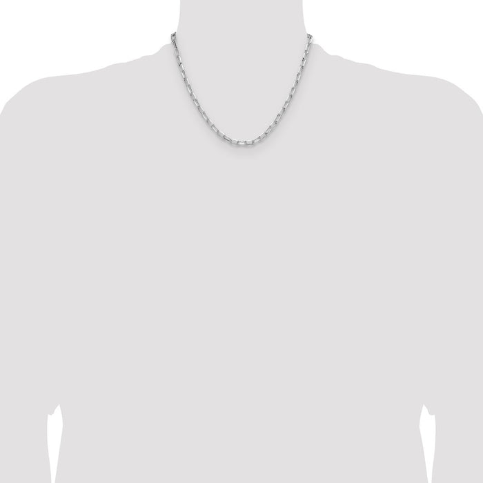 Buy Stylish Sterling Silver 4.65mm Double Curb Forzantine Chain - Luxury Value-4