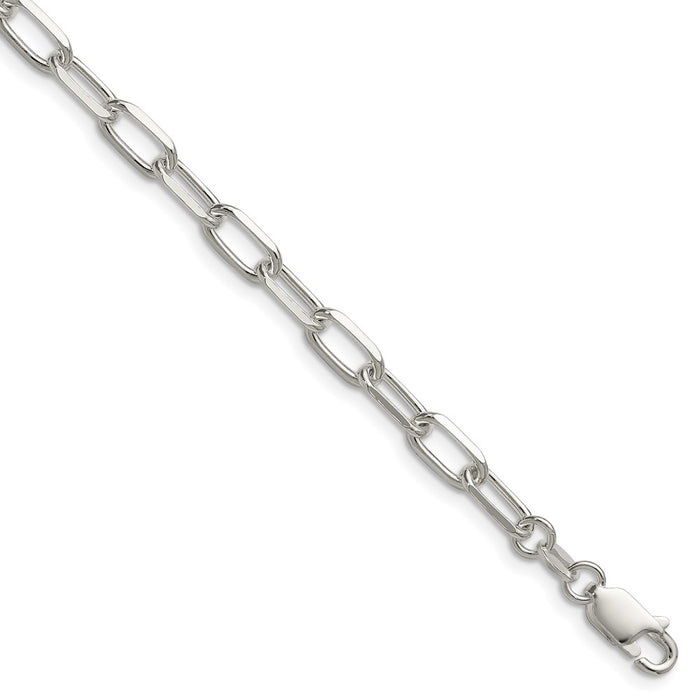 Buy Stylish 4.65mm Sterling Silver Double Curb Forzantine Chain - Luxury Value!-1