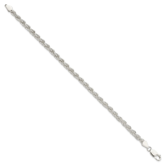 Buy Stylish 4.5mm Sterling Silver Rope Chain - High-Quality Value Jewelry-2