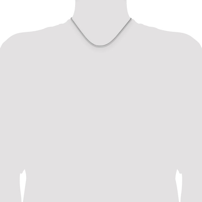 Buy Stylish 2.1mm Diamond-Cut Square Spiga Chain in Sterling Silver-4