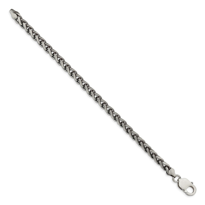 Exclusive Antiqued Sterling Silver 6mm Spiga Chain - Affordable Luxury Jewelry-2