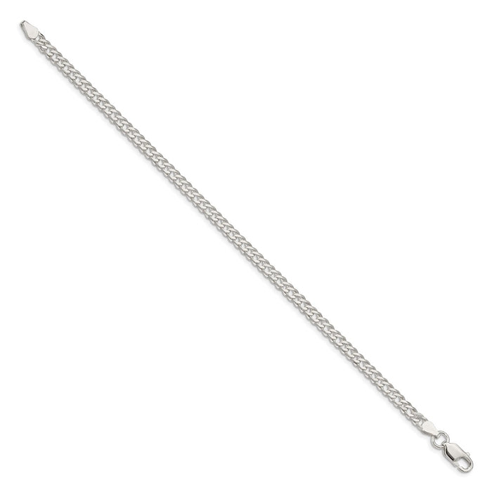 Order Stylish 4.25mm Sterling Silver Double Curb Chain - Luxury Design-2