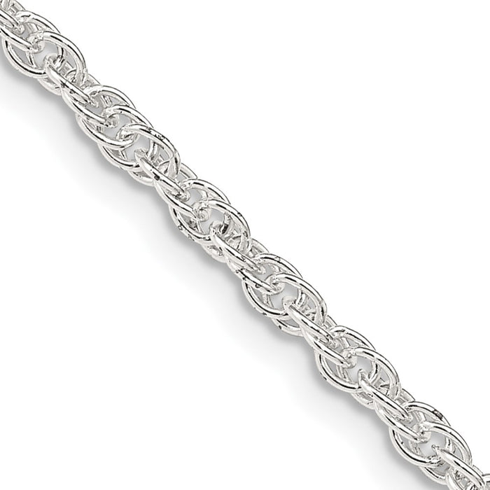 Exclusive 2.5mm Sterling Silver Loose Rope Chain - Stylish & Affordable Price-1