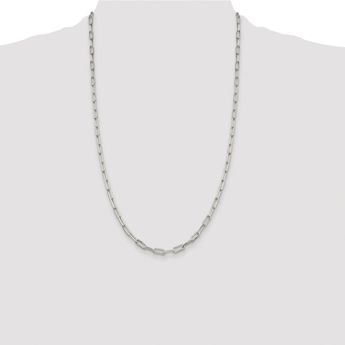 Buy Exclusive Rhodium-Plated Sterling Silver 4.25mm Chain | Stylish Value-4