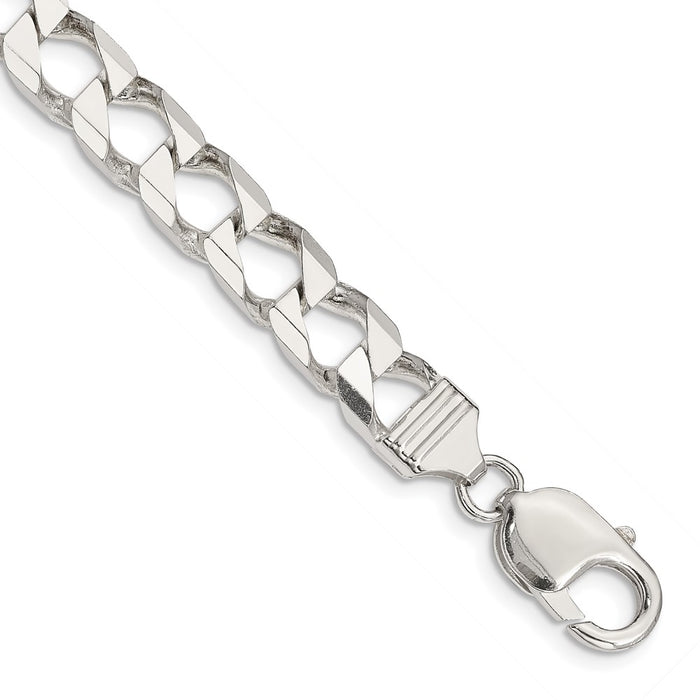 Buy Stylish 7.2mm Sterling Silver Double Curb Chain - High-Quality Value!-1