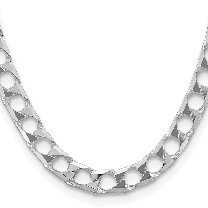 Buy Stylish 10.3mm Sterling Silver Double Curb Chain | Affordable Luxury!-2