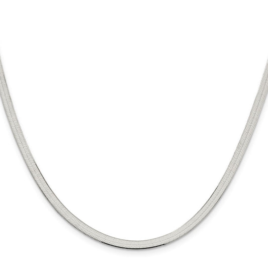 High-Quality 3.5mm Sterling Silver Magic Herringbone Chain - Stylish Value!