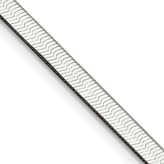 Buy Stylish 3.5mm Sterling Silver Magic Herringbone Chain - Affordable Luxury