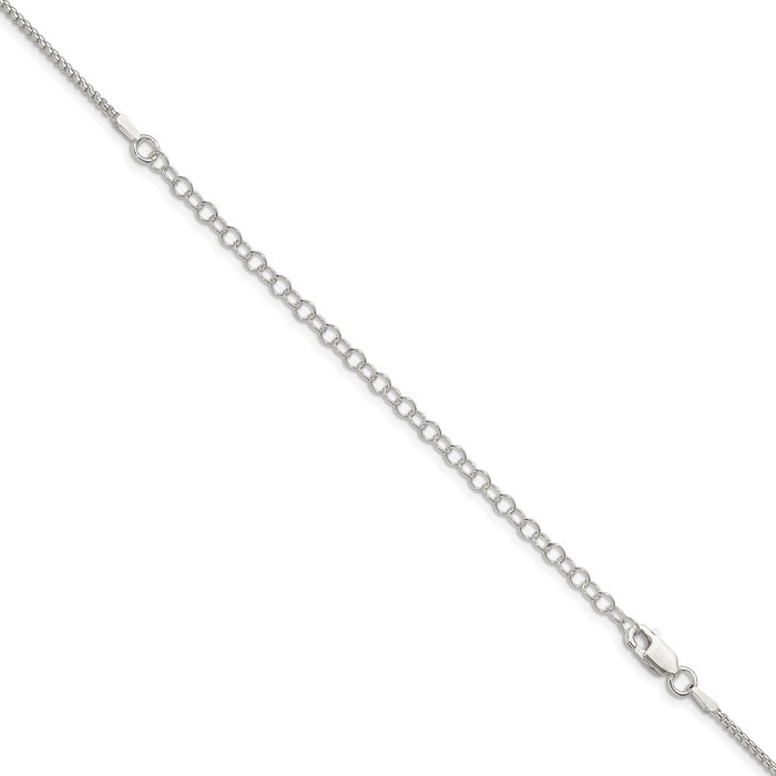 Buy Stylish 1.5mm Sterling Silver Box Chain with 4-Inch Extension - Luxury Value-3