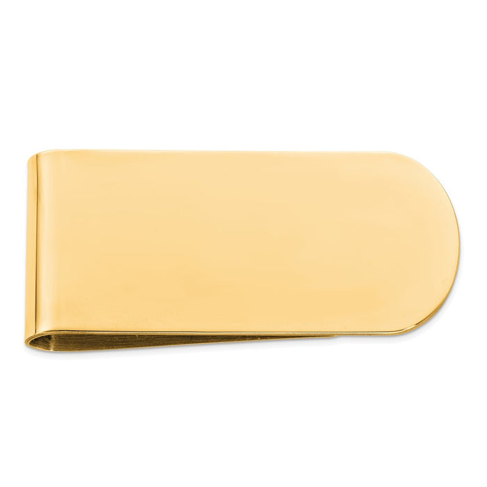 High-Quality Gold-Plated Sterling Silver Money Clip | Stylish & Affordable-1