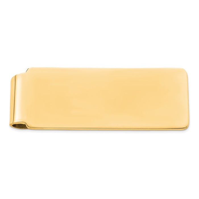 Exclusive Gold-Plated Sterling Silver Money Clip - Stylish & Affordable Design-1