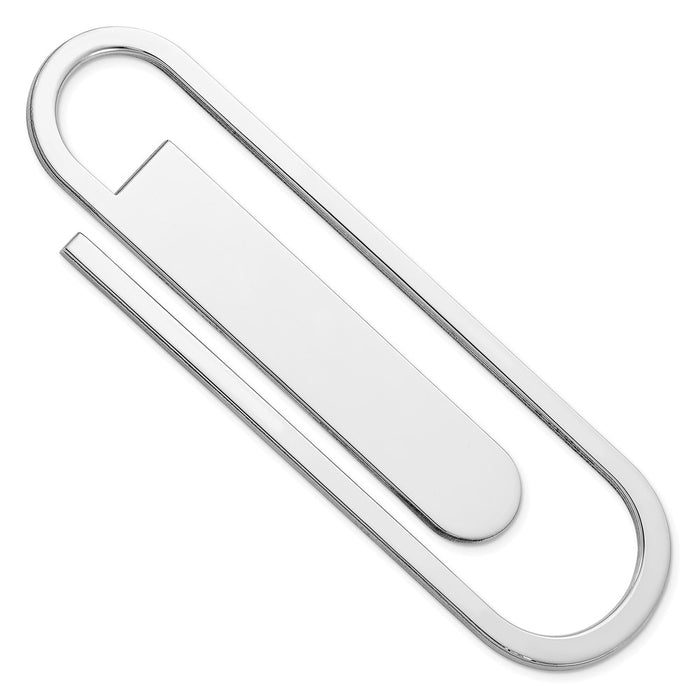 Buy Exclusive Sterling Silver Paper Clip Bookmark & Money Clip Combo - Stylish Value-1