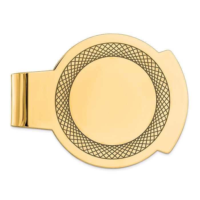 Exclusive Gold-Plated Sterling Silver Money Clip | Stylish & Affordable Design-1