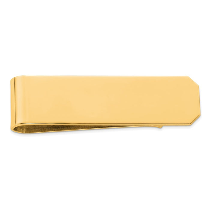 Buy Stylish Gold-Plated Sterling Silver Money Clip - Affordable Luxury Design-1