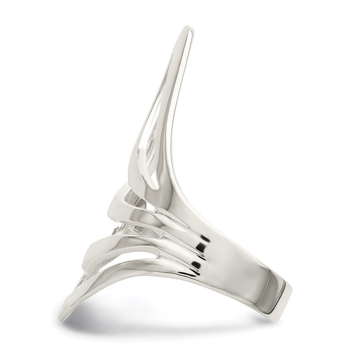 Shop Exclusive Elegant Sterling Silver Statement Ring - Stylish & Affordable Design-3