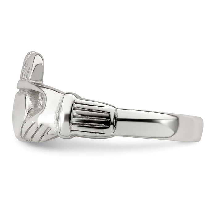 Buy Stylish Sterling Silver Band Ring - High-Quality, 8mm Width, Affordable Price-3