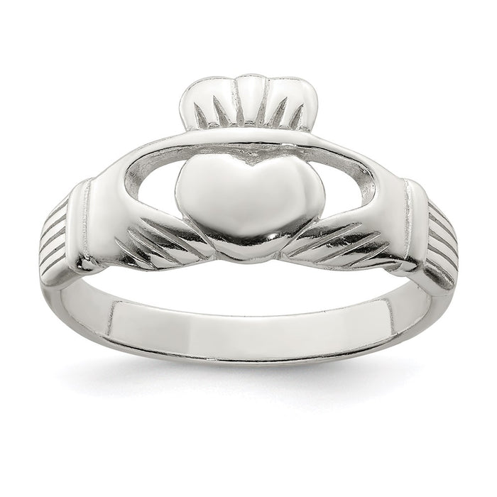 Exclusive Sterling Silver Band Ring - Stylish Design, Affordable Price-1