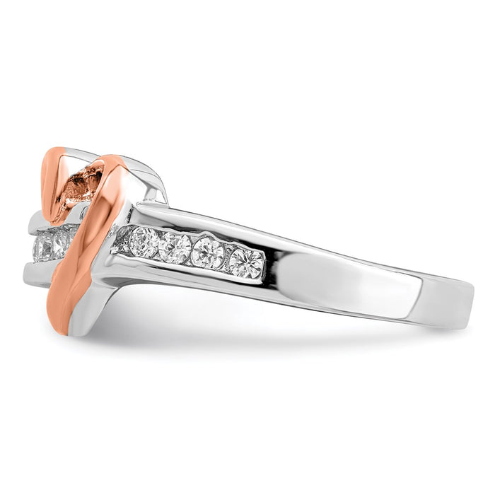 Shop Stylish Polished Heart CZ Ring | 14K Gold Vermeil, Affordable Luxury-3