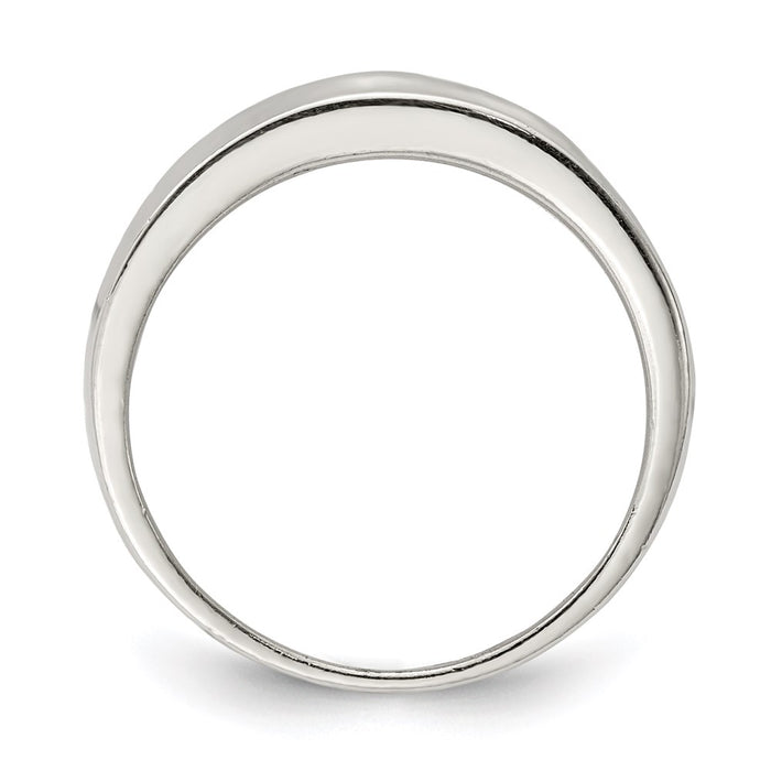 Shop Stylish Polished Sterling Silver Elegant Fancy Ring - 14K Finish, 7g-2