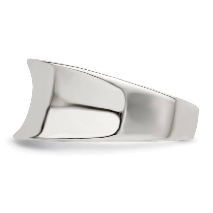 Shop Stylish Polished Sterling Silver Elegant Fancy Ring - 14K Finish, 7g-3