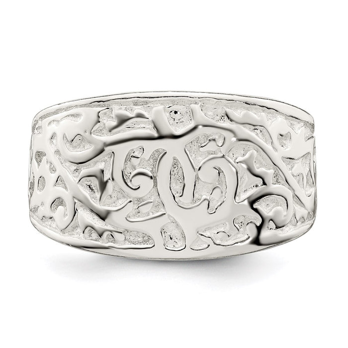 Exclusive Sterling Silver Twisted Swirl Ring - Stylish Design, Affordable Price-4