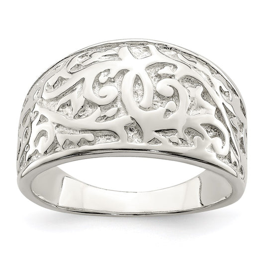 Exclusive Sterling Silver Twisted Swirl Ring - Stylish Design, Affordable Price