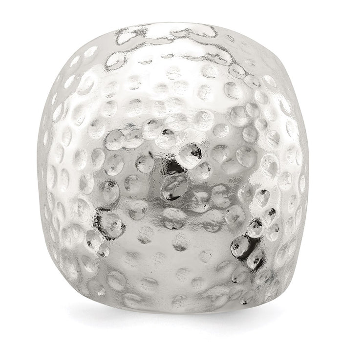 Buy Stylish Textured Dome Ring in Sterling Silver - Affordable Luxury Jewelry-5