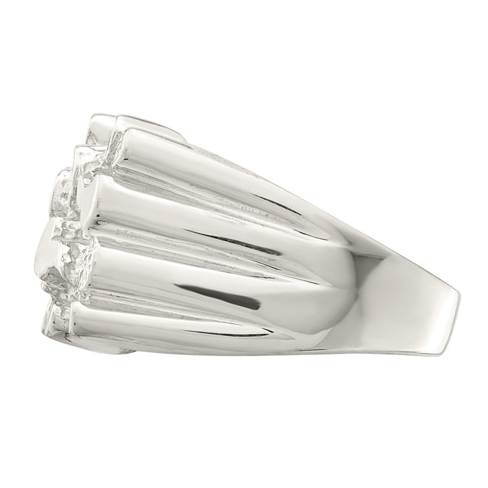 High-Quality Sterling Silver Women's Nugget Ring | Stylish & Affordable Value-3