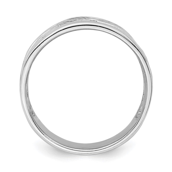 Exclusive Rhodium-Plated Sterling Silver Floral Ring - Stylish & Affordable Design-2