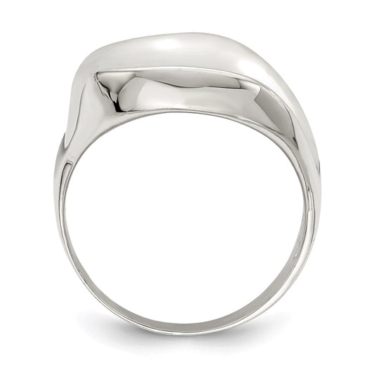 Buy Stylish Solid Sterling Silver Band Ring - Affordable Luxury, 8mm Width