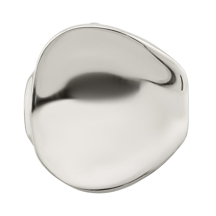 Buy Stylish Solid Sterling Silver Band Ring - Affordable Luxury, 8mm Width-4