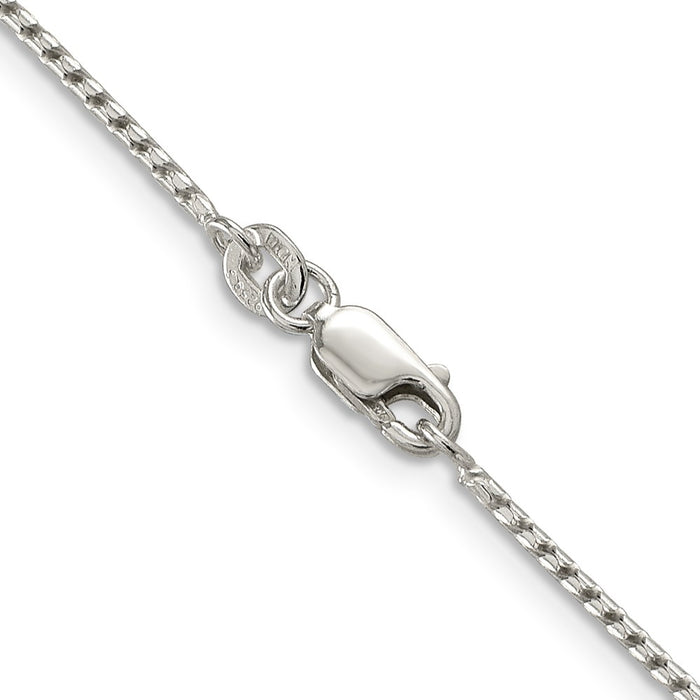 Buy Stylish 1.25mm Round Franco Chain in Sterling Silver - Affordable Luxury-3