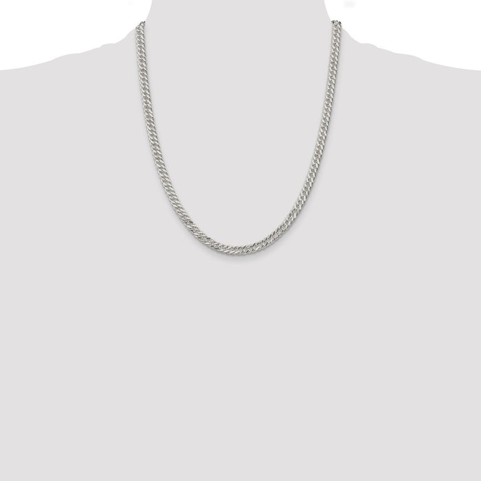 Buy Stylish 5.5mm Sterling Silver Rambo Chain - High-Quality Value Jewelry-4