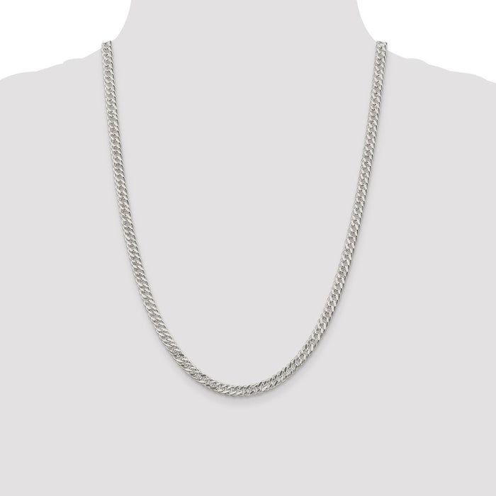 Buy 5.5mm Sterling Silver Rambo Chain - Stylish & High-Quality Jewelry Value!-4