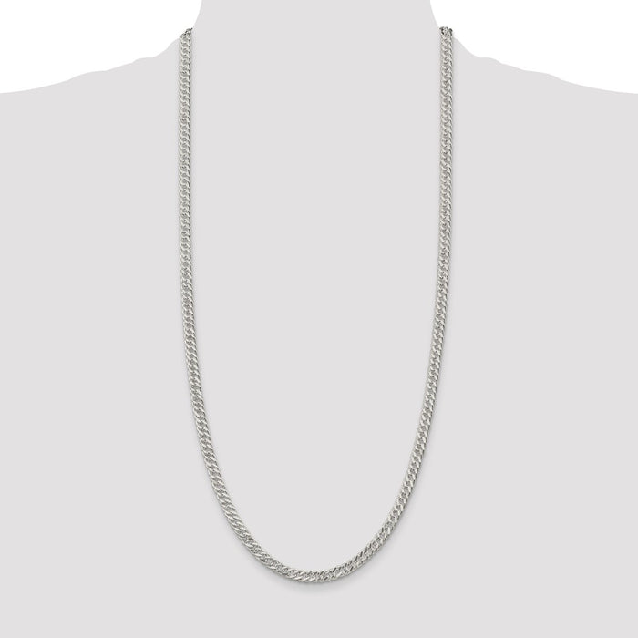 Buy Stylish 5.5mm Sterling Silver Rambo Link Chain - Affordable Luxury Jewelry-3