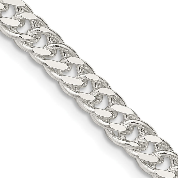 Buy 5.5mm Sterling Silver Rambo Chain - Stylish & High-Quality Jewelry Value!-1