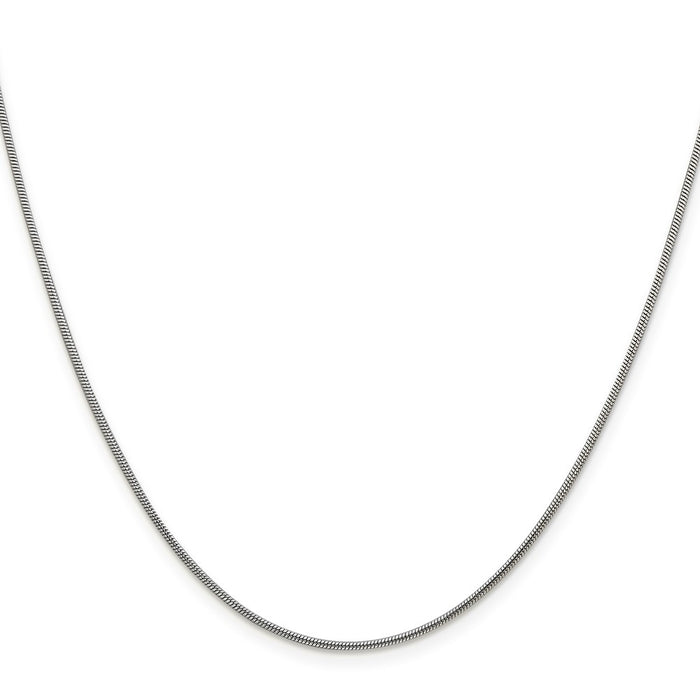 Buy 1.2mm Sterling Silver Snake Chain - Stylish & Affordable Jewelry Option-2