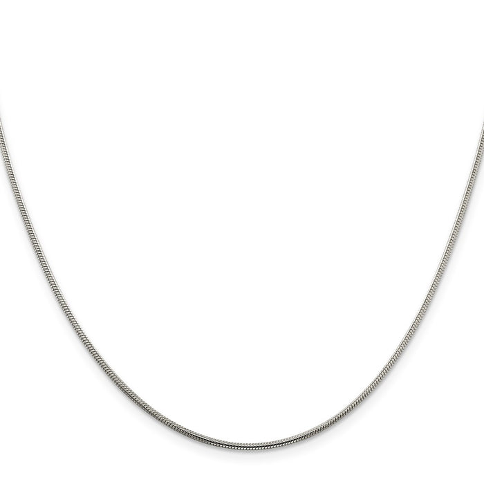 Exclusive 1.5mm Sterling Silver Snake Chain - Stylish & Affordable Elegance-2