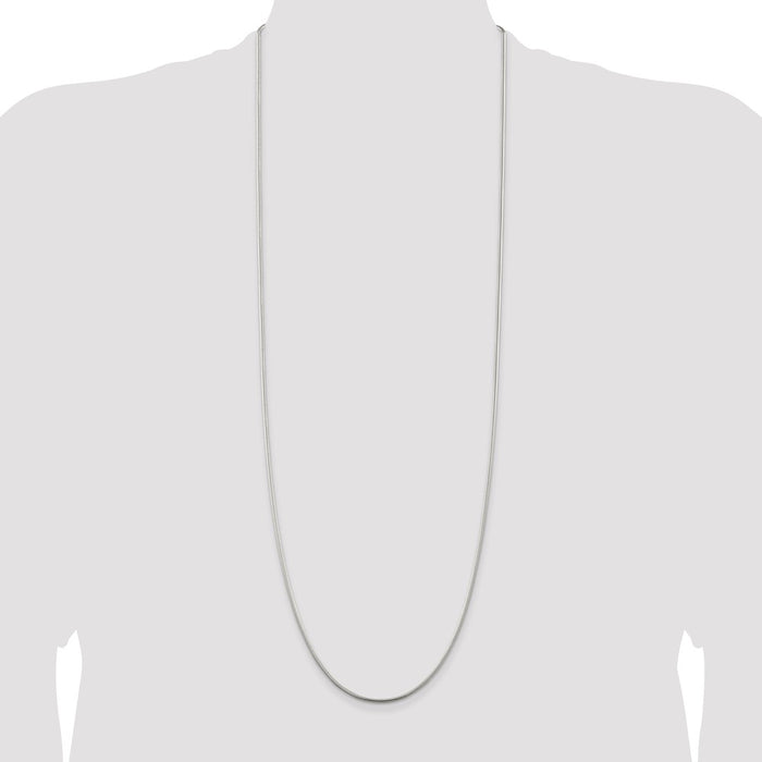 Buy Exclusive 1.75mm Sterling Silver Snake Chain - Stylish Value Jewelry-4