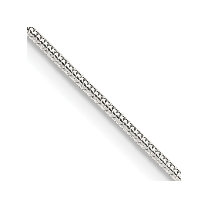 Buy High-Quality 1.2mm Round Sterling Silver Snake Chain | Stylish Value Deal-1