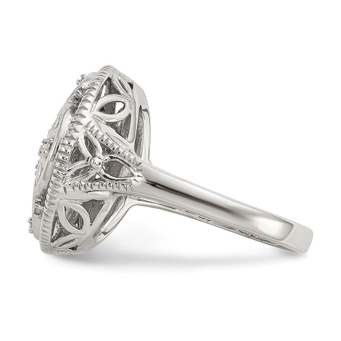 Shop Stylish Shey Couture Vintage Ring: 14K Gold & Rhodium-Finished Silver-3
